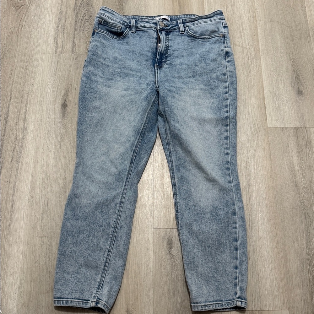 LC Lauren Conrad Light Blue Skinny Ankle Jeans
